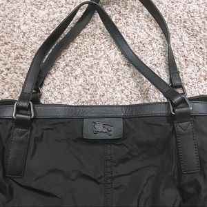 Burberry black tote